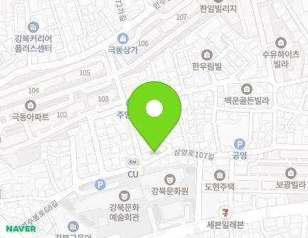 서울특별시 강북구 인수봉로68길 45 (수유동) 지도