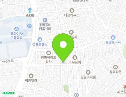 서울특별시 강북구 인수봉로32길 18-7 (수유동) 지도