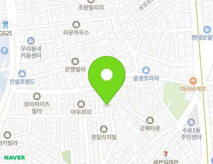 서울특별시 강북구 삼양로79길 35-10 (수유동) 지도