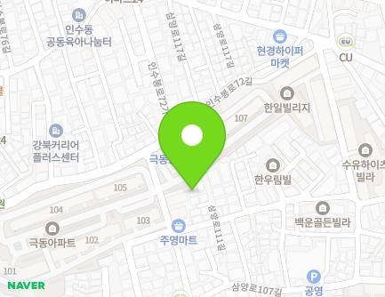 서울특별시 강북구 삼양로111길 48-13 (수유동) 지도