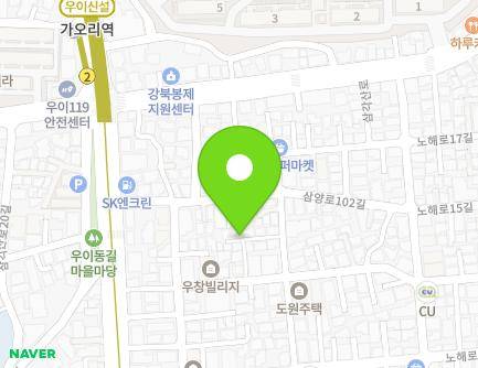 서울특별시 강북구 노해로9가길 35-8 (수유동) 지도