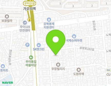 서울특별시 강북구 삼양로102길 16-4 (수유동) 지도