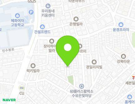 서울특별시 강북구 인수봉로30길 22-9 (수유동) 지도