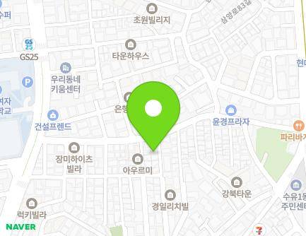 서울특별시 강북구 삼양로79길 39-4 (수유동) 지도