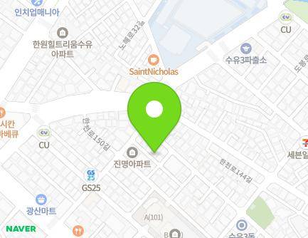 서울특별시 강북구 한천로148길 28-7 (수유동) 지도