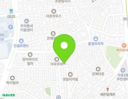 서울특별시 강북구 삼양로79길 39-10 (수유동) 지도