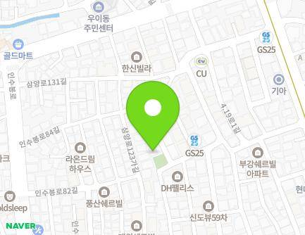 서울특별시 강북구 인수봉로84길 34-14 (수유동, 참행복한어린이집) 지도