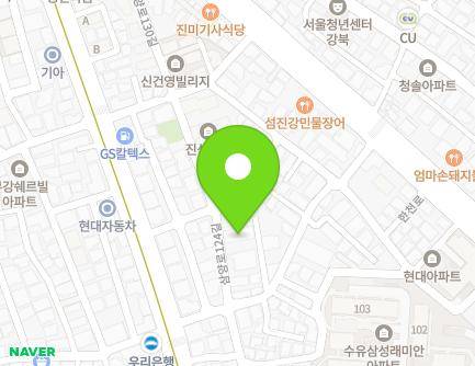 서울특별시 강북구 삼양로124길 7-12 (수유동, 장미원빌라) 지도