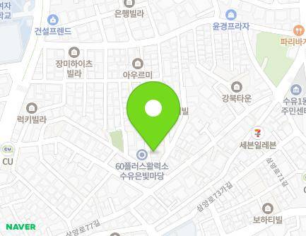 서울특별시 강북구 인수봉로30길 32-19 (수유동, 우진파크빌) 지도