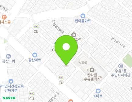 서울특별시 강북구 한천로148길 12-10 (수유동, 영광성서침례교회) 지도