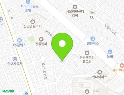 서울특별시 강북구 삼양로124길 29-3 (수유동, 송학에버빌) 지도