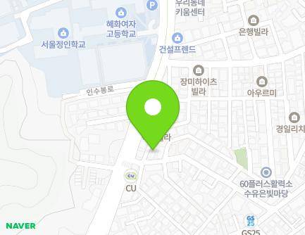 서울특별시 강북구 인수봉로28길 3-4 (수유동, 서희스타빌) 지도