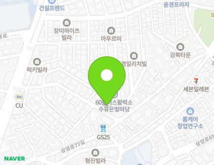 서울특별시 강북구 인수봉로28길 35 (수유동, 두성아트맨션) 지도