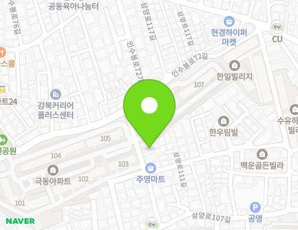 서울특별시 강북구 삼양로111길 56-6 (수유동, 대도맨숀) 지도