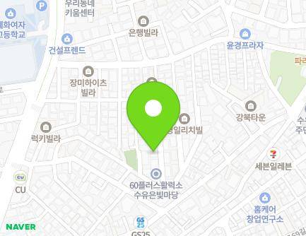 서울특별시 강북구 인수봉로30길 32-14 (수유동, 대성하이츠) 지도