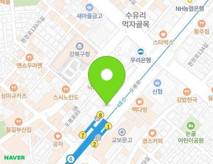 서울특별시 강북구 도봉로 347-2 (수유동, 구두수선대-22) 지도