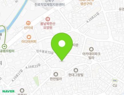 서울특별시 강북구 인수봉로79가길 48 (수유동, GYM아스코 어린이집) 지도