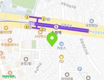 서울특별시 강서구 공항대로 38-10 (공항동, 그레이스캐슬) 지도