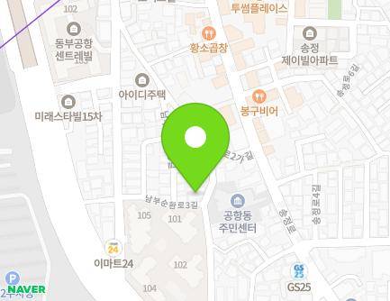 서울특별시 강서구 남부순환로7길 39 (공항동, 밤비니유치원) 지도