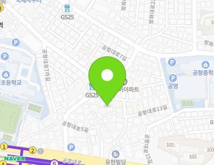 서울특별시 강서구 공항대로7길 30 (공항동, 현대맨션) 지도
