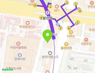 서울특별시 강서구 강서로 357 (내발산동) 지도