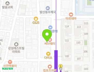 서울특별시 강서구 강서로 271 (내발산동) 지도