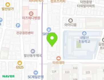 서울특별시 강서구 강서로 286 (내발산동, 하늘빛교회) 지도