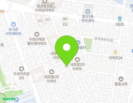 서울특별시 강서구 강서로47라길 34 (내발산동, 흥양훼밀리) 지도