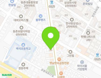 서울특별시 강서구 공항대로59길 37 (등촌동, 뉴욕빌딩) 지도