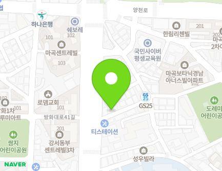 서울특별시 강서구 방화대로42길 5 (마곡동) 지도