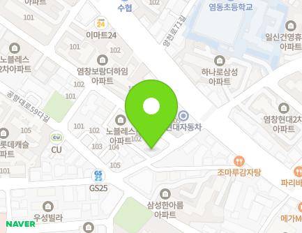 서울특별시 강서구 공항대로65길 71 (염창동, 대아파크빌) 지도