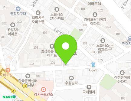 서울특별시 강서구 공항대로65길 37 (염창동, 다우빌딩) 지도