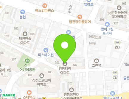 서울특별시 강서구 공항대로75길 42 (염창동, 염창대림아파트) 지도