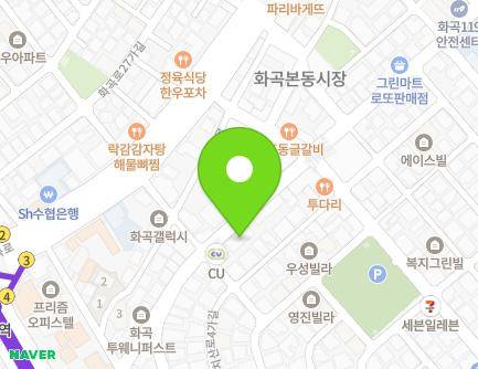 서울특별시 강서구 까치산로 22 (화곡동) 지도