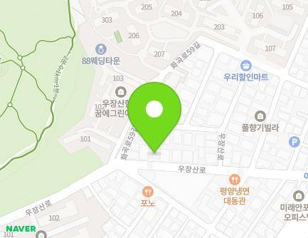 서울특별시 강서구 우장산로 107-1 (화곡동) 지도