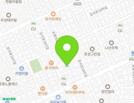 서울특별시 강서구 강서로18다길 8-7 (화곡동) 지도