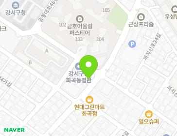서울특별시 강서구 까치산로 135 (화곡동) 지도
