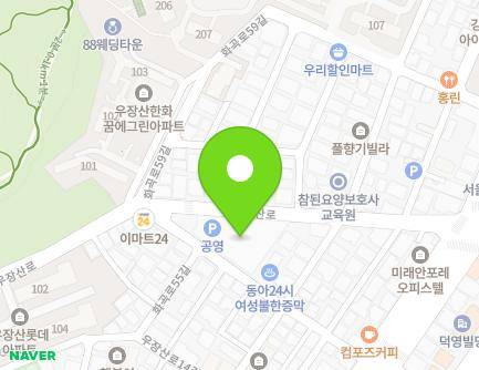 서울특별시 강서구 우장산로 114 (화곡동, 화곡6-1공영주차장) 지도