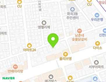 서울특별시 강서구 강서로33길 39 (화곡동, 한스아이빌) 지도