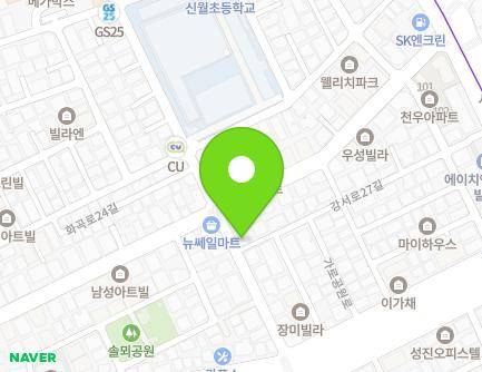 서울특별시 강서구 화곡로24길 55 (화곡동, 정도어린이집) 지도