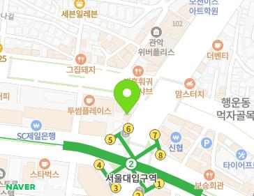 서울특별시 관악구 관악로 185 (봉천동) 지도