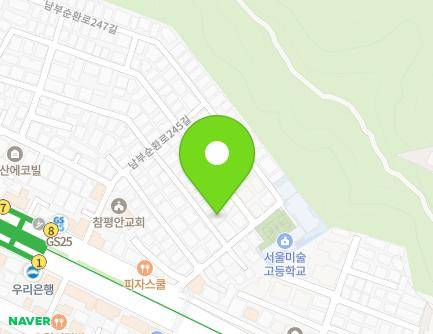 서울특별시 관악구 남부순환로247나길 6 (봉천동, 힐탑빌리지) 지도