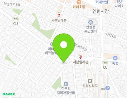 서울특별시 관악구 낙성대역14길 6 (봉천동, 예일유치원) 지도