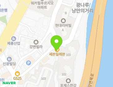 서울특별시 광진구 아차산로78길 153 (광장동) 지도