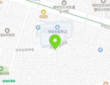 서울특별시 광진구 아차산로44길 25 (자양동) 지도