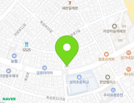 서울특별시 광진구 뚝섬로 657 (자양동) 지도