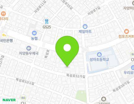 서울특별시 광진구 뚝섬로52가길 45 (자양동, 흥진연립) 지도
