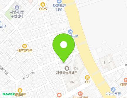 서울특별시 광진구 뚝섬로59길 18 (자양동, 성산교회) 지도