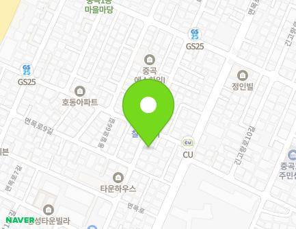 서울특별시 광진구 긴고랑로8길 61 (중곡동, 건양쉐르빌) 지도