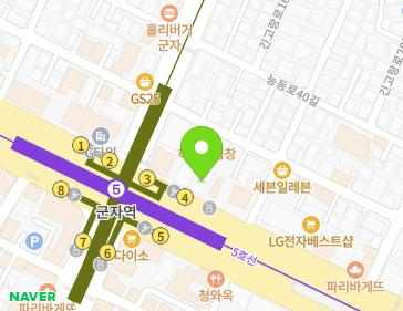 서울특별시 광진구 천호대로 557 (중곡동, 풍국빌딩) 지도